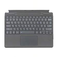 TUNKE Funda Con Teclado Para Surface Pro 8/9/10/X,español - Gris - Ver 1