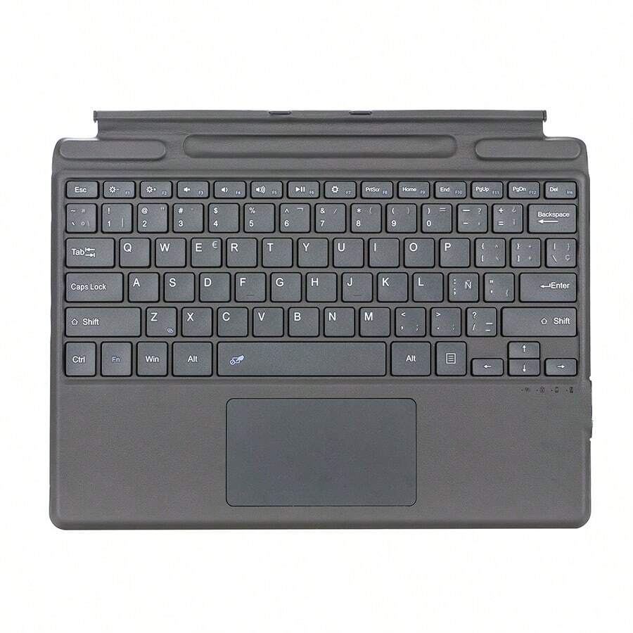 TUNKE Funda Con Teclado Para Surface Pro 8/9/10/X,español - Gris - Ver 1