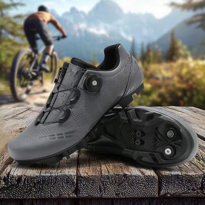 Giày đạp xe nữ chất lượng cao, thiết kế tinh gọn, phù hợp với xe đạp Peloton trong nhà/đường trường, xe đạp leo núi, giày đạp xe ngoài trời Delta Cleat dành cho nữ, giày đạp xe MTB cho nữ.