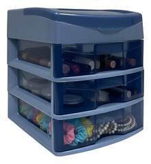 TendenciaMini Cajonera Italhome Organizador De Escritorio Maquillaje Sesia 3 GrisCalidad premium - Salmón Sesia 3 - Ver 11