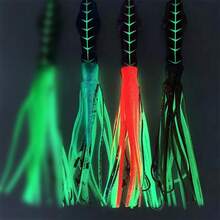 Slow Deep Sea Fishing Octopus Shaped Lure - Squid Shaped Slow Fishing Bait - Multicolor - View 3