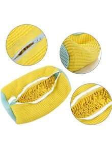 1pc Slouchy Shoe Washing Bag - Washing Machine Dedicated Laundry Care Bag - Wash Bag - Prevent Shoe Deformation - Shoe Wash Bag - Multicolor - View 10