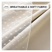 Beige Blackout Curtains For  Bedroom - 52x84 Inch, 2 Panels - 如圖08所示 - 查看 5