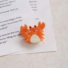 Cute Ocean Series Acetate Hair Clips Conch Octopus Seahorse Whale Sweet Bangs Clips Side Clips Small Hair Claw - Cua - Xem 12