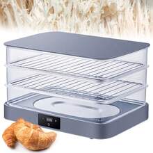 mhjBox de Prueba de Pan extraen a 20 layos 40L Machina de Masa eléctrica Temperatura Ajustable y sincronización de 1 minuto-24 h Control de Humedad automática para Yogurt casero Pansleeping Bags - 219165114 - Ver 2