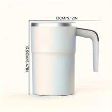 Taza con control de temperatura digital y agitación automática, taza de café con agitación magnética automática y pantalla de temperatura, botella de agua para viajes, apta para polvo de proteínas, leche, chocolate, moca y otras bebidas - Multicolor - Ver 10