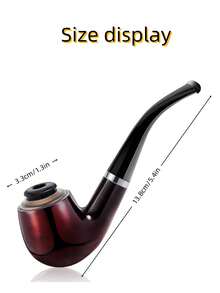 Elegant Pipe, Smoking Accessories With Washable Micro Filter, Creative Valentine's Day Gift, Perfect Gift For Men
