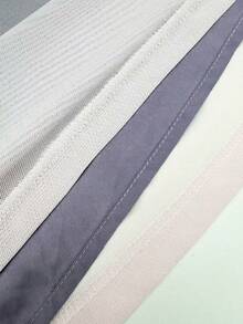 Versatile Minimalist Women's Ombre Mesh A-Line Skirt, Flowy Pleated Skirt With Wide Sheer Hem, Suitable For Brunch , Spring/Summer - Purple - View 9