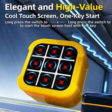 儿童井字棋记忆游戏机 + 井字棋掌上电子游戏机套装 - 逻辑益智玩具