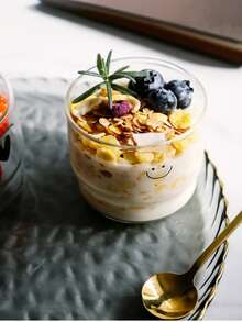 1 Set Heart & Smiling Face Printed Breakfast Cups, Suitable For Cafe, Home, Restaurant, Holiday Party, Festival Gift, Hotel, Wedding, Microwave & Oven ; Cold Brew Coffee Cup | Iced Milk Cup | Breakfast Cup | Round Mug | Minimalist Coffee Cup | Festival | Valentine's Day Gift | Cold Drink Cup | Birthday Gift - Multicolor - View 7