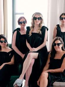 10副心形时尚眼镜，男女皆宜，是派对、婚礼、圣诞节和新年摄影的完美时尚配饰，白色镜框黑色镜片，时尚眼镜，婚礼装饰眼镜，结婚礼物，伴娘和伴郎配饰 - 彩色 - 查看 9