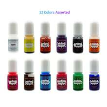 24 màu sắc, 5ml, chất tạo màu nhựa epoxy trong suốt, chống tia UV, dạng lỏng dùng để làm đồ trang sức DIY, tạo màu nến. - Sắc tố màu UV - Xem 7