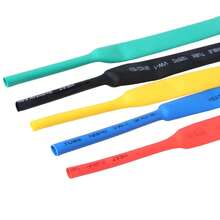 127-800 Piezas Tubo Resistente al Calor en Caja Tubo Termorretráctil Kit de Embalaje Termorretráctil Protección de de Conexión Eléctrica - Caja negra de 127 piezas - Ver 4
