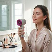Portable Handheld Fan 4000mAh Rechargeable Mini Personal Fan With Smart LED Digital Display USBC Desk Amp Travel Cooling Fan For Commute, Camping, Makeup Amp Office Grey - Grey - View 2