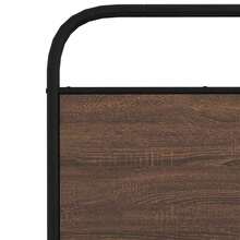 vidaXL Cadre de lit sans matelas 140x200 cm beige marrone - Castano - Visualizzare 8