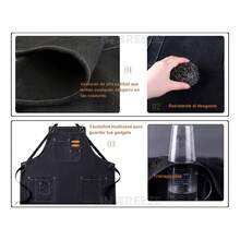 TendenciaMandil Chef  Mandil Barista  Delantal  Impermeable MultiusosCalidad premium