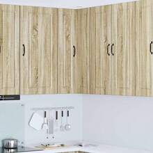 vidaXL Armadio da cucina con étagère Chêne Sonoma 57 x 57 x 100 cm - Castano - Visualizzare 2