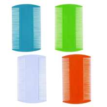 4 Pcs Hair Comb Double Sided Fine Tooth Combs - Multicolor - View 1