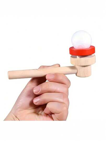 一套悬挂式吹气球玩具 - 肺活量训练和感官训练，呼吸辅助装置，口腔肌肉锻炼吹气玩具，户外趣味运动球