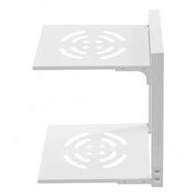 SanBouSi 1PCS Organizer Pot And Pan Stand Rack Pot Lid Holder Kitchen Pot Rack - White - View 5