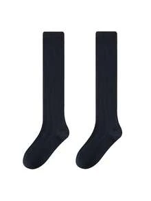 2双装男士中长商务正装长筒袜超薄高筒袜及膝隐形无缝筒袜正装袜 - 彩色 - 查看 11