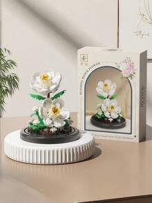 Sunflower, Tulip, Gardenia Buildable Flower Display, Home Decoration, Flowers Set Toy,Christmas Gift,Handmade Ornaments, Toys And Gifts,Stocking Fillers,Suitable For Indoor Use, Desks, And Living Room Decoration.Boys Stocking Fillers,Stocking Fillers Kids - Multicolor - View 3