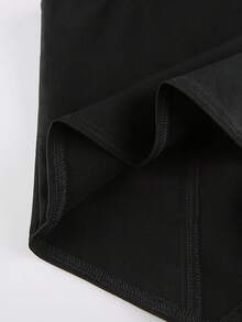 Black Waistcoat For Women Fashionable Versatile Solid Color Button Up Vest Jacket - Black - View 10