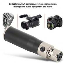 mhjASHATA Adaptador de Audio 2 Piezas Mini XLR 3 Pines Macho a Mini XLR 4 Pines Hembra Conector de Adaptador de Audio de Carcasa de Aleación de Zinc Mezcladorsleeping Bags - 219399120 - Ver 4