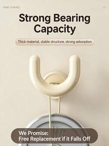 No-Drill Suction Cup Slipper Holder - Wall-Mounted Bathroom Organizer For Drying - Multicolor - View 10