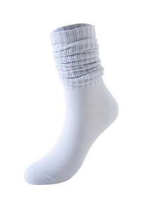 4/3/2/1 Pairs Women's Thick Warm Over-The-Knee Socks, Cushioned Sole, Mid-Calf Socks, Calf Socks, Running Socks, Ribbed Socks, Layered Socks, Indoor Yoga/Pilates Non-Slip Socks, Autumn/Winter