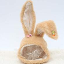 1 pieza Conjunto de ropa, figurita de cerámica, sombrero de cubo, peto vaquero para muñeca de 1ra/2da generación - Multicolor - Ver 3