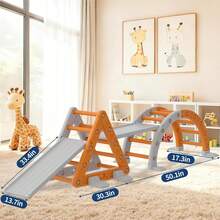 Baby Indoor Climbers & Play Structures - 橘色 - 查看 2