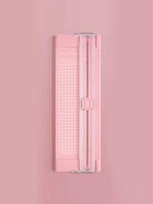 Random Style A4 Paper Cutter, Dual-Sided Guillotine Paper Trimmer, Portable Manual Paper Cutting Tool With Ruler For Office, Craft, Scrapbooking - Multicolor - View 19