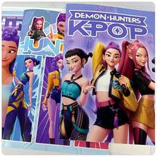 1pc A5 New Kpop Notebook For Girls, Horizontal Notebook, Cartoon Creative Student Personal Diary Notebook - Multicolor - View 8