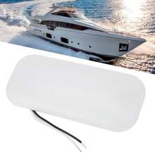 HL-DRC 12V 500LM Oval LED Ceiling Light - Pure White 6000K, Interior Lighting For Motorhome, Yacht, Caravan, Van, Boat, Cabin, Closet, Low Voltage Slim Panel - A - 查看 10