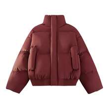 Men Outdoor Winter Coats - Black - View 3