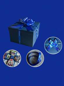 1 Set Red/Blue/Pink Explosion Gift Box, Surprise Gift, Photo Box, Creative DIY Scrapbook Album Accessories (Excluding Snacks), Couple Gift, Birthday, Proposal, Valentine's Day, Mother's Day, Graduation Party - Multicolor - View 10