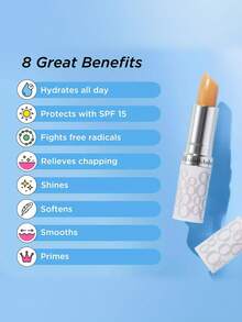 ELIZABETH ARDEN 8小时润唇膏，质地柔滑，滋润不油腻，轻盈易涂抹，持久保湿，修护干裂双唇，日常必备润唇膏，3.7克/0.13盎司 - 3.7克 - 查看 4