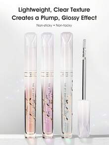 HEXZE 梦境保湿润唇油 唇部护理 唇彩 维生素E 乳木果油 植物油 滋养修护干燥双唇 易于涂抹 丰盈不粘腻 高光泽妆效 01 紫色 1.6克