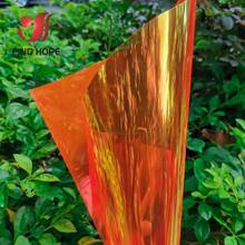 Tela de PVC transparente de 20x30/95cm, láser holográfico iridiscente, vinilo brillante de arcoíris, pendiente de lazo DIY, hoja/rollo de bolsa artesanal BTPB - Azul 20x30cm - Ver 16