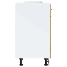 vidaXL Armoire de cuisine Porto chêne artisanal bois d'ingénierie - Tabac - Voir 6