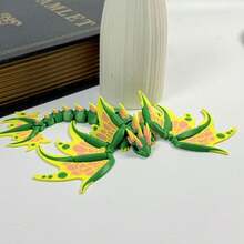 1pc 2026 New 3D Printed Trending Tyrannosaurus Rex Figurine, Cute & Decorative Desktop Ornament, Holiday/Party Gift