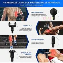 Pistola De Fascia FríA Y Caliente, Mini Pistola EléCtrica De Fitness Para Fascia Cervical, Masajeador De RelajacióN, Relajante Muscular, PequeñA Pistola De Fascia Silenciosa Recargable, Masajeador EléCtrico Para RelajacióN Muscular, 5 Ajustes De Equipo, 4 Accesorios Para Cabezales De Masaje, Regalos Adecuados, Padres, Amigos, Amantes, Regalos NavideñOs, Regalos De CumpleañOs - Negro - Ver 5