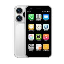 SERVO Mini Smartphone, Android 8.1 OS, WCDMA Dual SIM Dual Standby 3G Network, 3.0" HD Display, Dual Camera, 2GB RAM + 16GB ROM, Portable Compact Phone - Silver - View 14