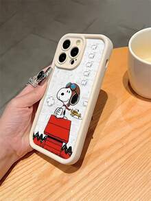 A Cartoon Snoopy Pattern, A High-Bamboo Anti-Drop Phone Case Made Of Tpu Material, Can Be Given As A Holiday Gift. It Is Suitable For IPhone Xs/ XS Max /Xr/11, 12, 13, 14, 15, 16pro/Promax/14, 15, 16plus/17, And Is Suitable For Both Men And Women - 彩色 - 查看 5