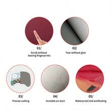 1 Set de Pegatina protectora impresa para consola de juegos delgada, resistente al agua y a los arañazos - Multicolor - Ver 7