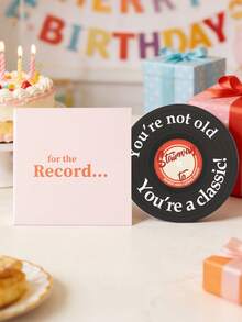 1 pieza Tarjeta de felicitación de cumpleaños divertida y unisex - Tarjeta conmemorativa de cumpleaños, con sobre, regalo de cumpleaños, tarjeta de cumpleaños, decoración de cumpleaños clásica, suministros para fiesta de cumpleaños, regalo de cumpleaños 30, 40, 50, 60 y 70 años, para ella, él, hermana, mejor amigo - Multicolor - Ver 8