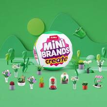 ZURU Mini Brands Create Garden Capsule, Mini Botanical Collectibles, Mystery Blind Packaging, DIY, Collectors(Random Style) - Multicolor - View 7