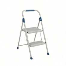Ladders  &  Escaleras Cuprum Escalera Plegable Easy Step 2 escalones Uso doméstico Carga máx. 150kg C436802A - Gris - Ver 2