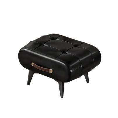 Piorlado Foot Stool Change Shoe Stool Comfortable Practical Padded Seat Footstool Footrest For Home Bedside Entryway Apartment Bedroom